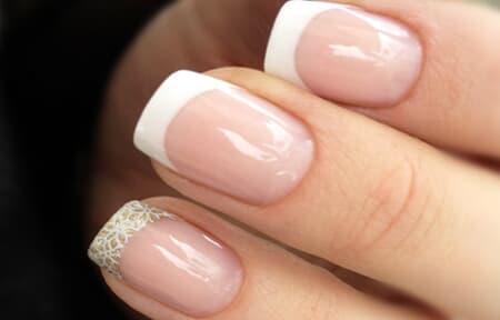 French Gel Manicure